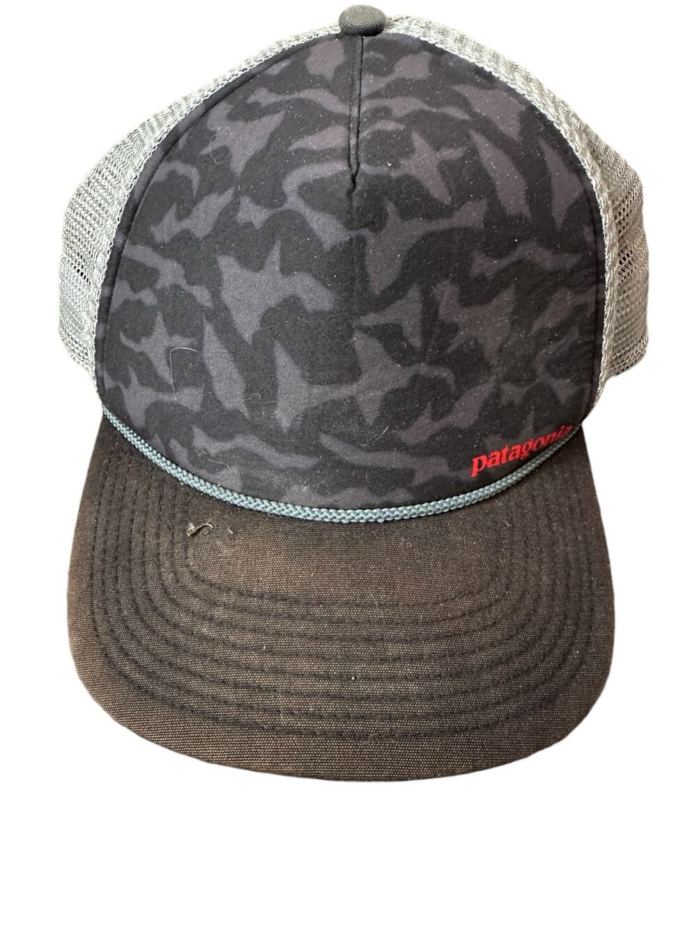 Patagonia Wave Worn Interstate Trucker Snapback Hat Cap FADED